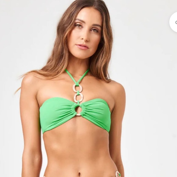 NWT! L*SPACE ALMA BIKINI TOP. Size Small$119 - Picture 1 of 5